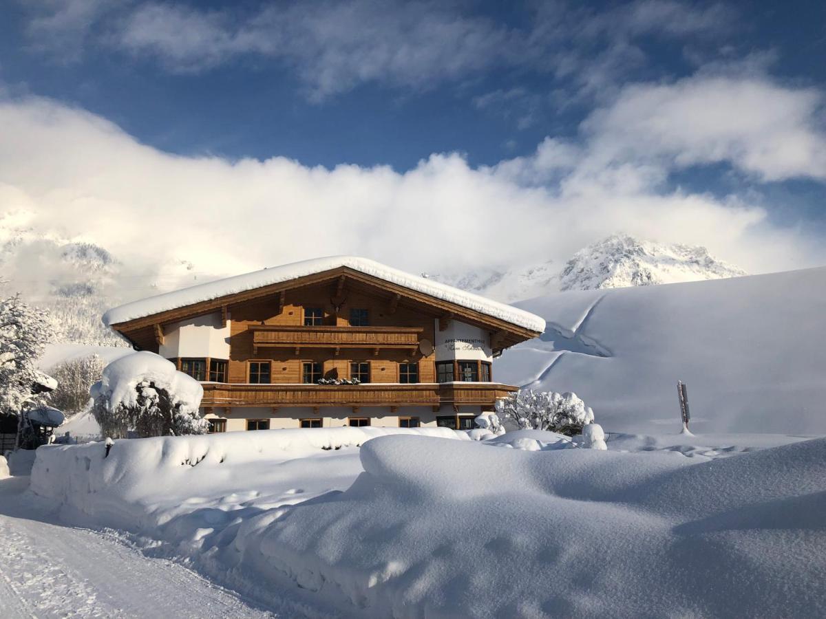 Appartementhaus Zum Schneider Scheffau am Wilden Kaiser Exterior foto
