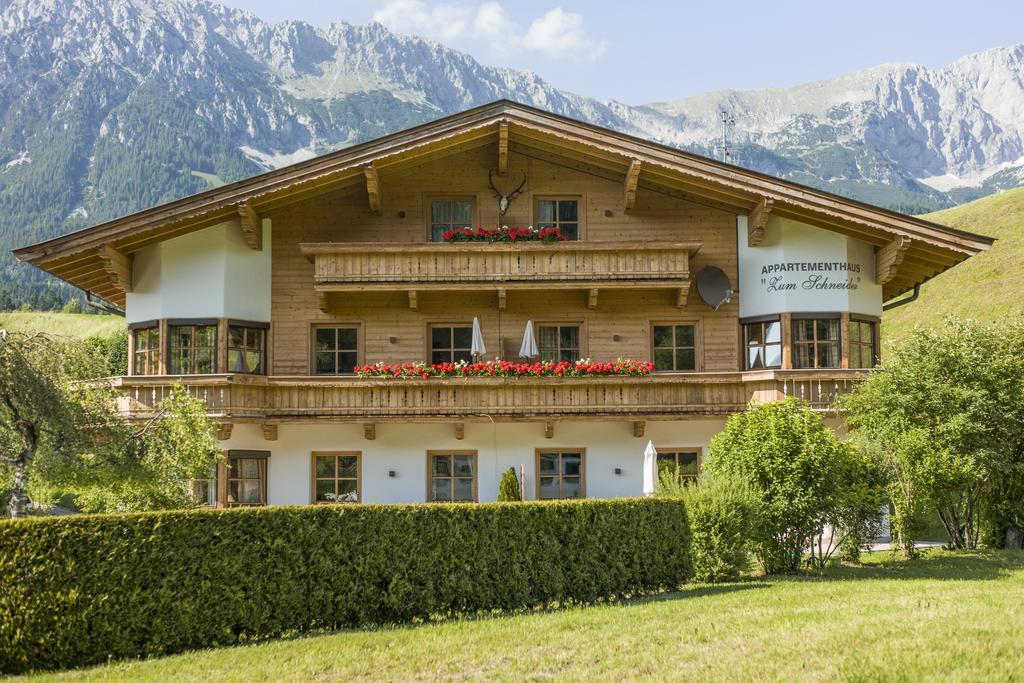 Appartementhaus Zum Schneider Scheffau am Wilden Kaiser Exterior foto